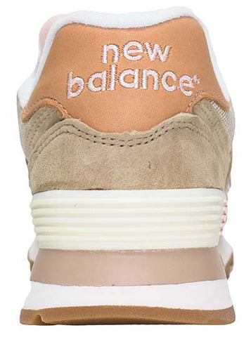 new balance 574 beige pink