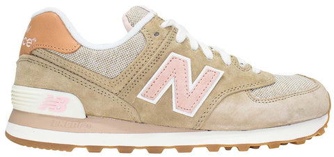 new balance 574 beige pink