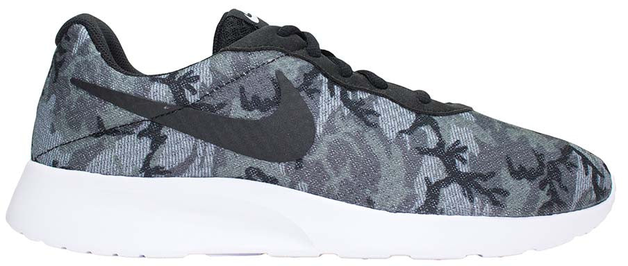 nike tanjun black grey