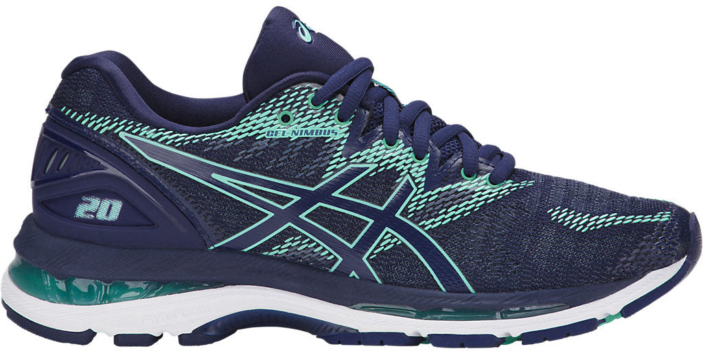 asics gel nimbus 20 indigo blue