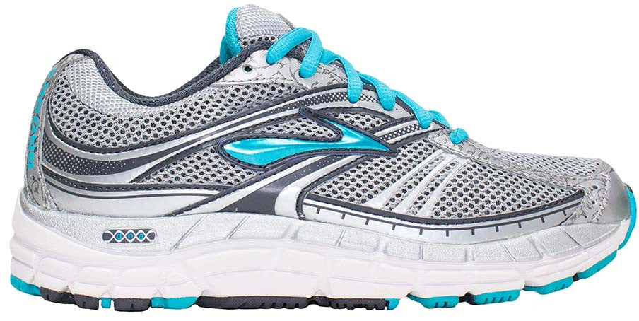 Just Sport | Brooks Addiction 10 - Silver/Pavement/Scuba Blue