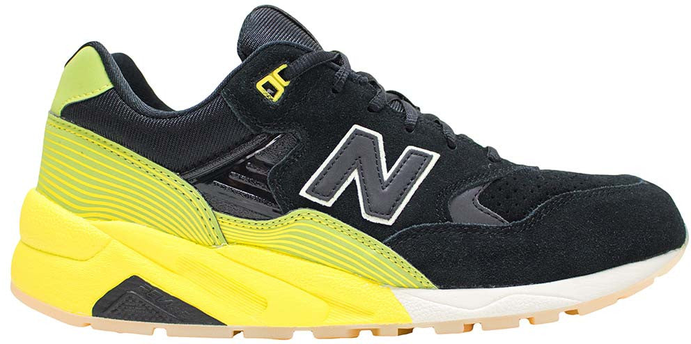 new balance black and yellow