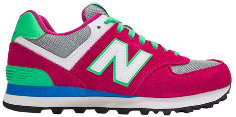 new balance green and pink