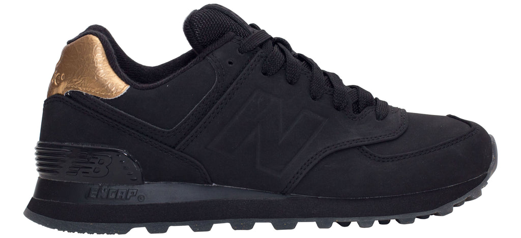 new balance 574 black gold