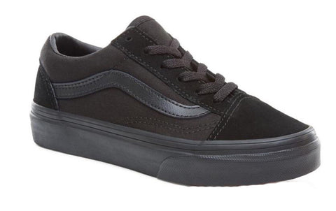 blackout old skool vans