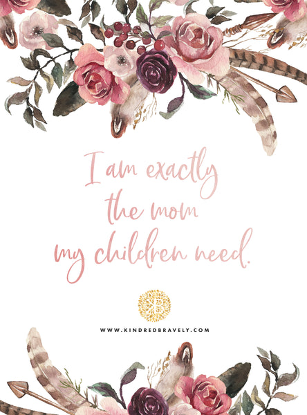 Parenting Affirmations, Affirmations for Moms