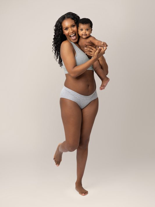 Grow with Me™ Maternity & Postpartum Brief | Black