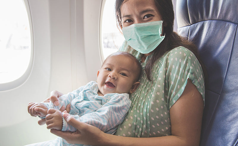bringing baby on plane during Covid