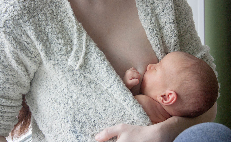 be patient with fussy baby who is cluster feeding