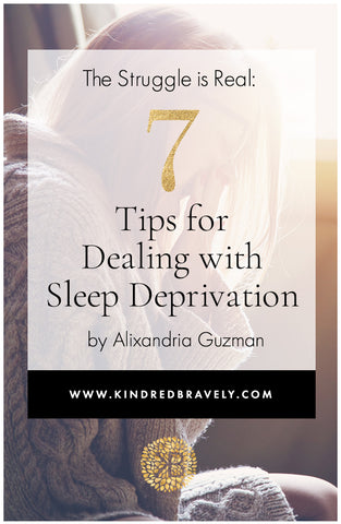 tips for dealing with sleep deprivation