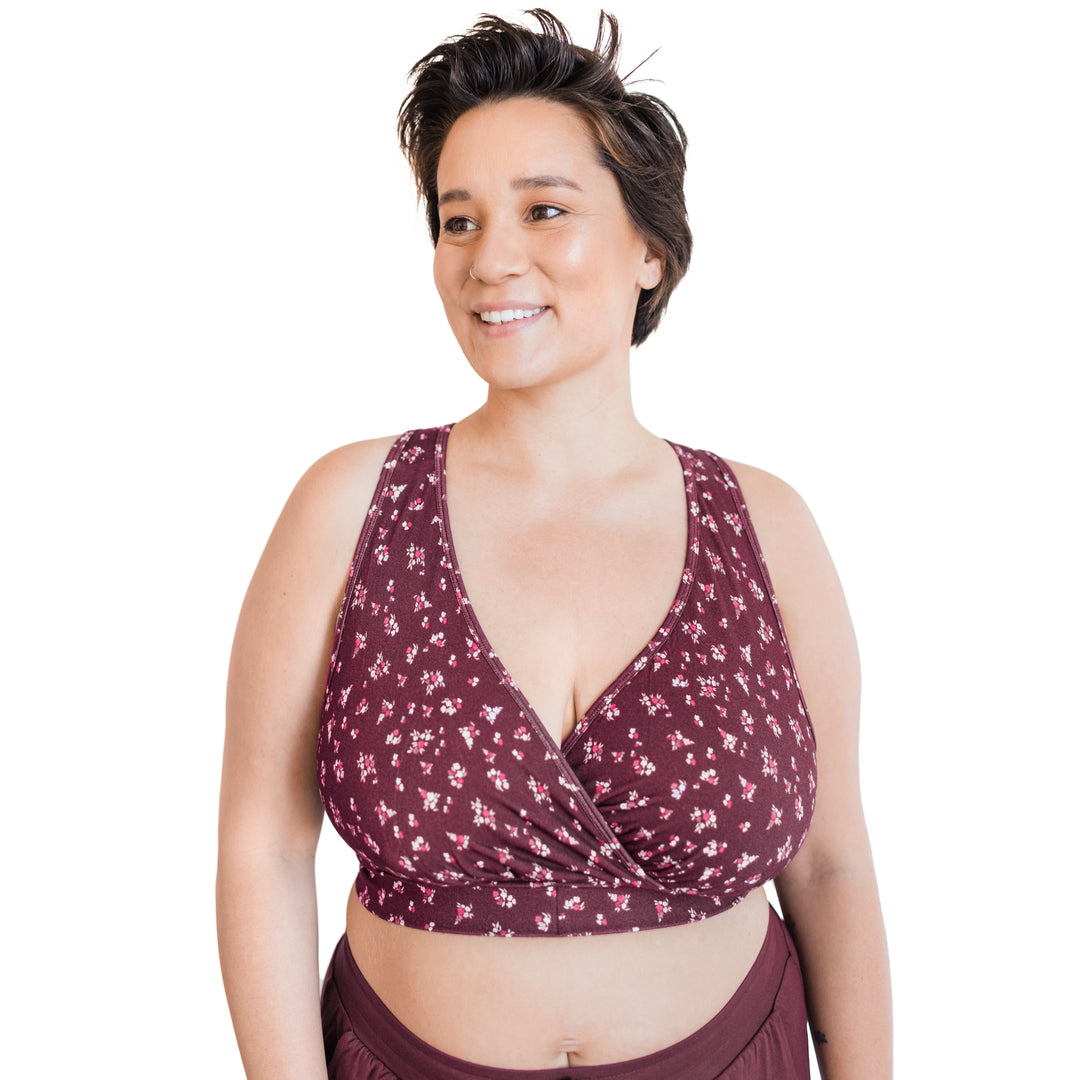 Buy Kindred Bravely French Terry Racerback Nursing Bra for Maternity /  feeding (Small-Busty, Grey) Online at desertcartOMAN