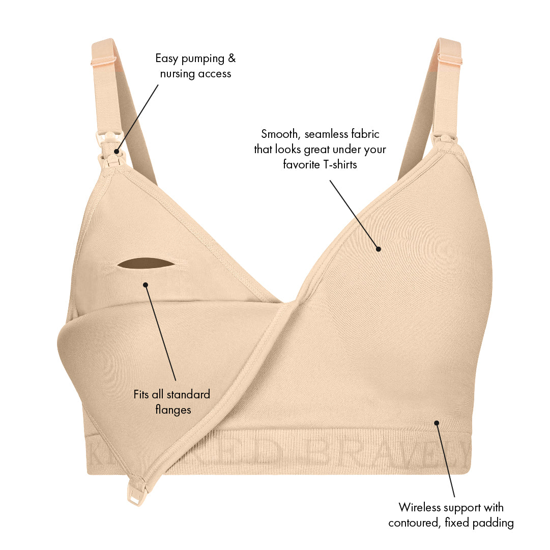 The T-shirt Pumping Bra of Your Dreams – Kindred Bravely