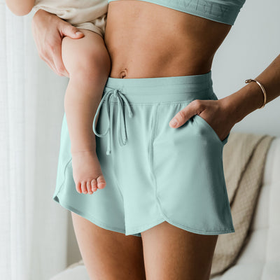 Bamboo Wide Leg Maternity & Postpartum Lounge Pant