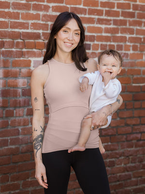 Bamboo Draped Nursing Top curated on LTK