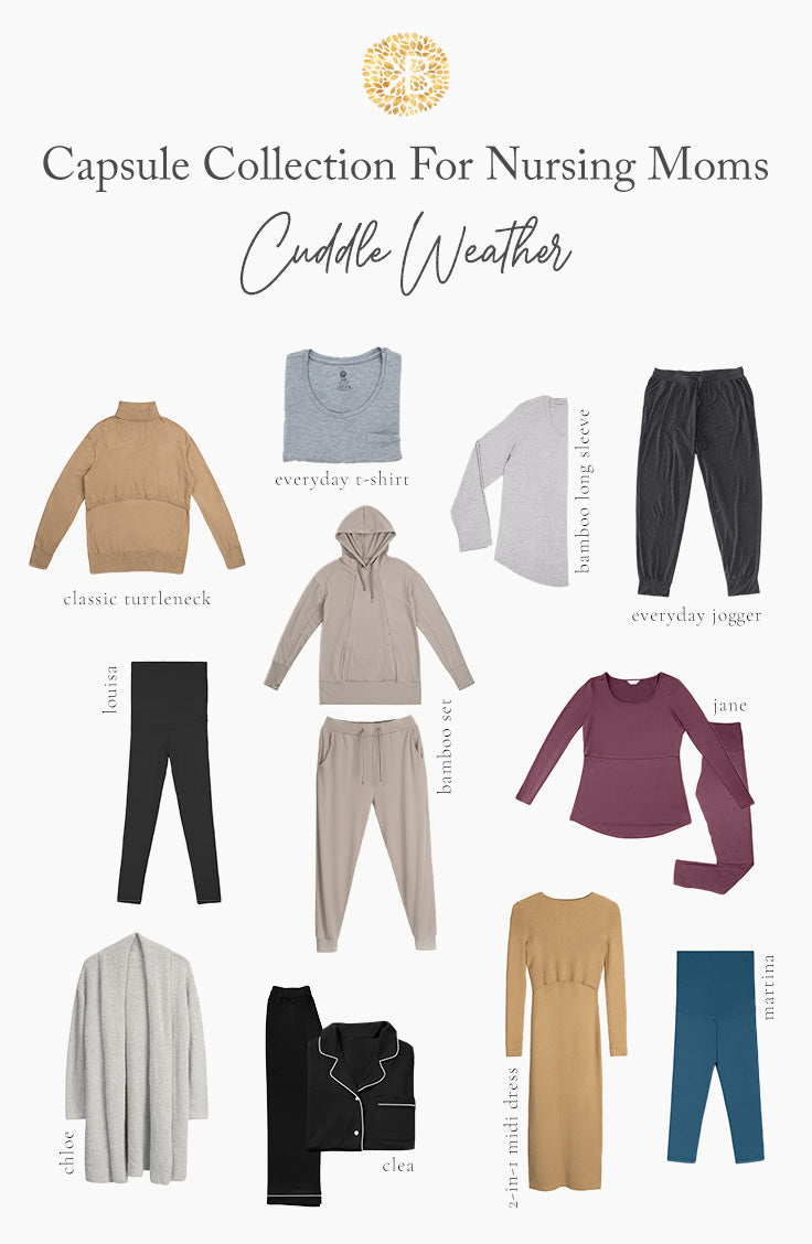 Cuddle Weather Capsule Collection for Nursing Moms – Kindred Bravely