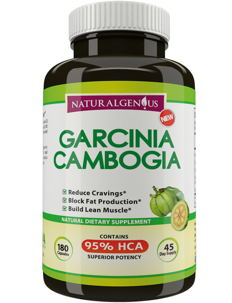 100 Pure Garcinia Cambogia Extract Max 95 Hca True 45 Day Supply Natural Genius 8310
