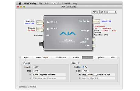 USB and Mini-Config Support