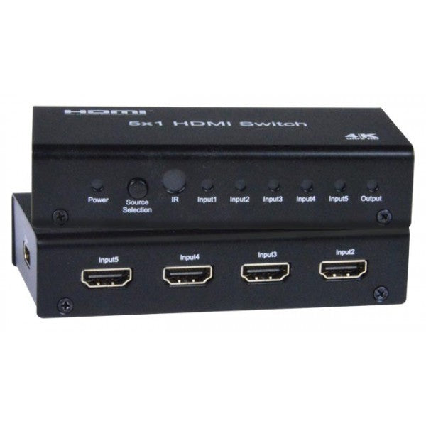 Low Cost 5-Port 4K HDMI Switch