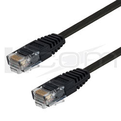 black flat cable