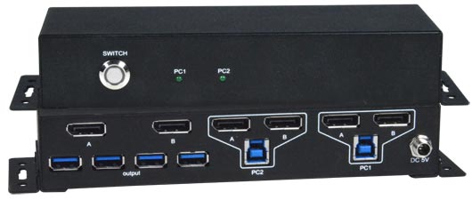 UNIMUX-DPAK-2DH NTI KVM Switch