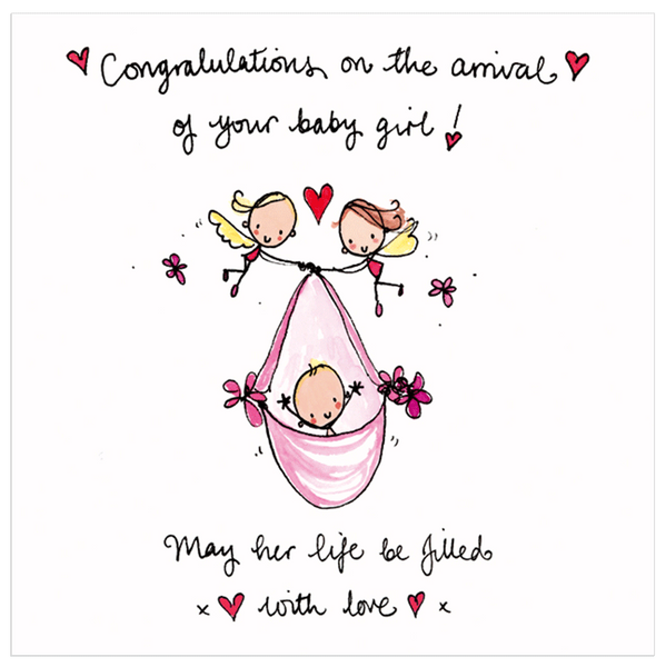 Congratulations on the arrival of your baby girl! – Juicy 