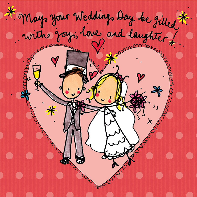 May Your Wedding Way Be Filled With Love Joy And Laughter Juicy Lucy Designs