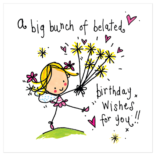 A big bunch of belated birthday wishes for you! – Juicy Lucy Designs