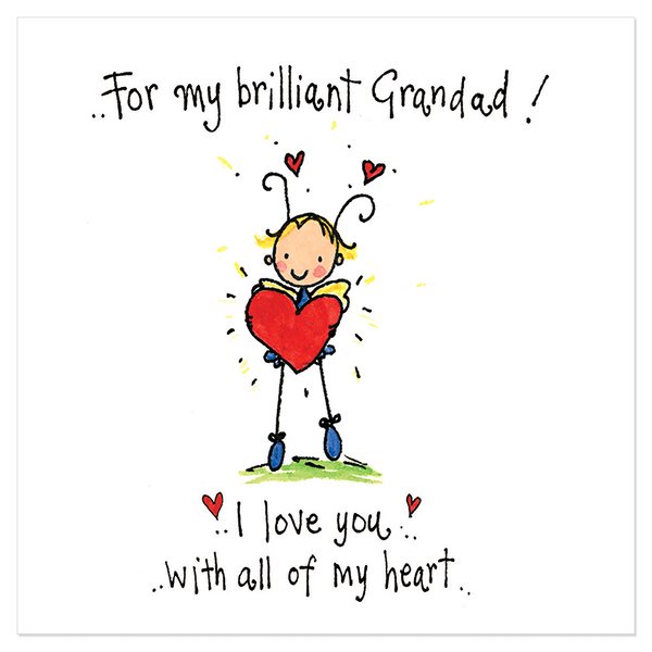 For my brilliant Grandad! I love you with all my heart ...