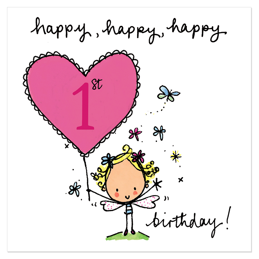 Happy Happy Happy 1st Birthday Juicy Lucy Designs