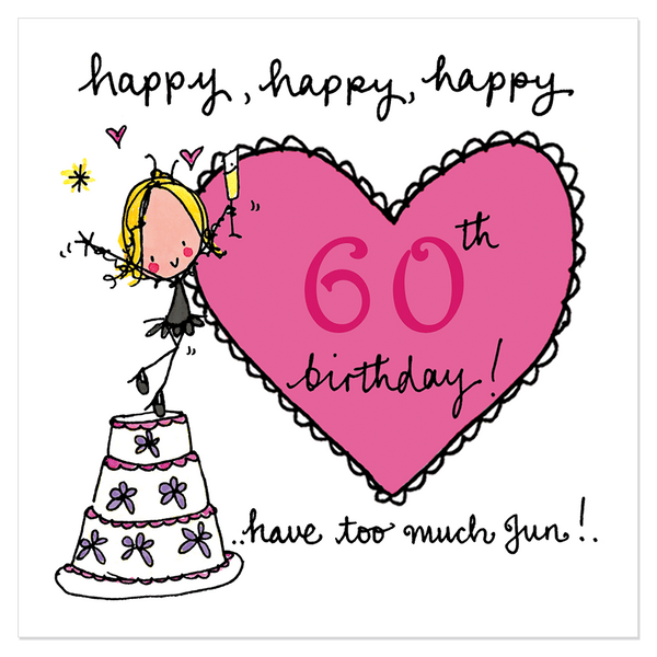 Happy, happy, happy 60th birthday! – Juicy Lucy Designs