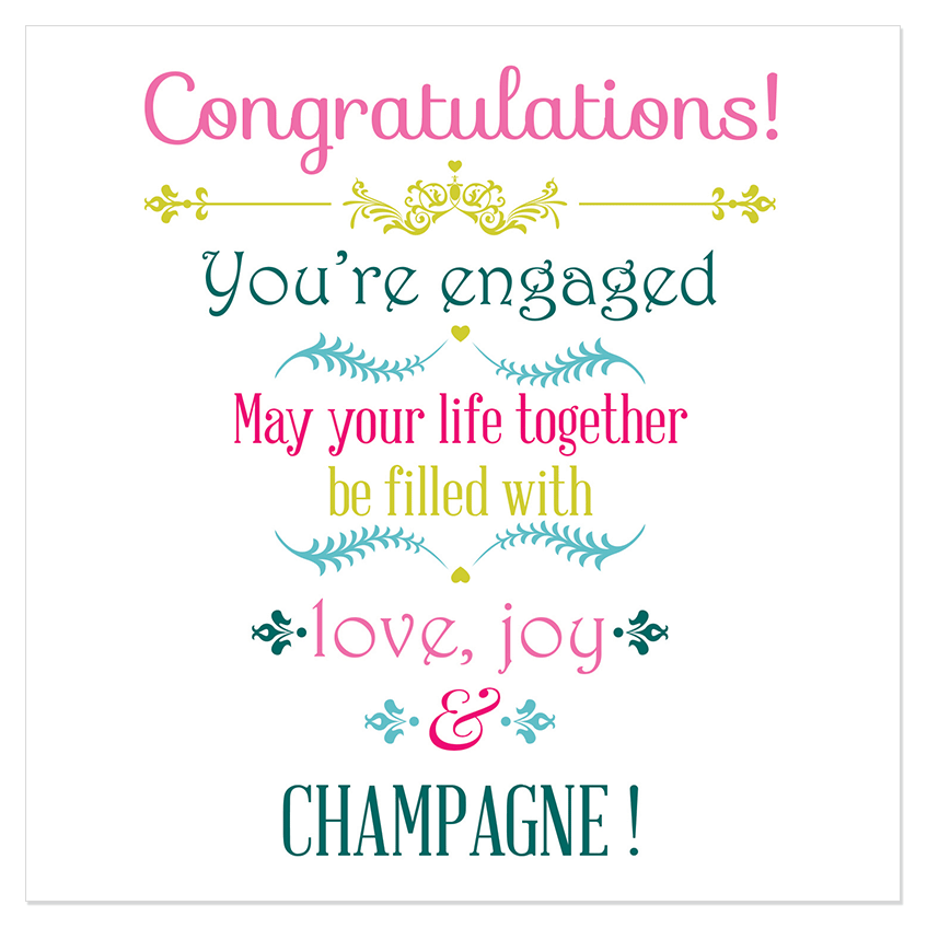 Congratulations! You're engaged... - Juicy Lucy Designs