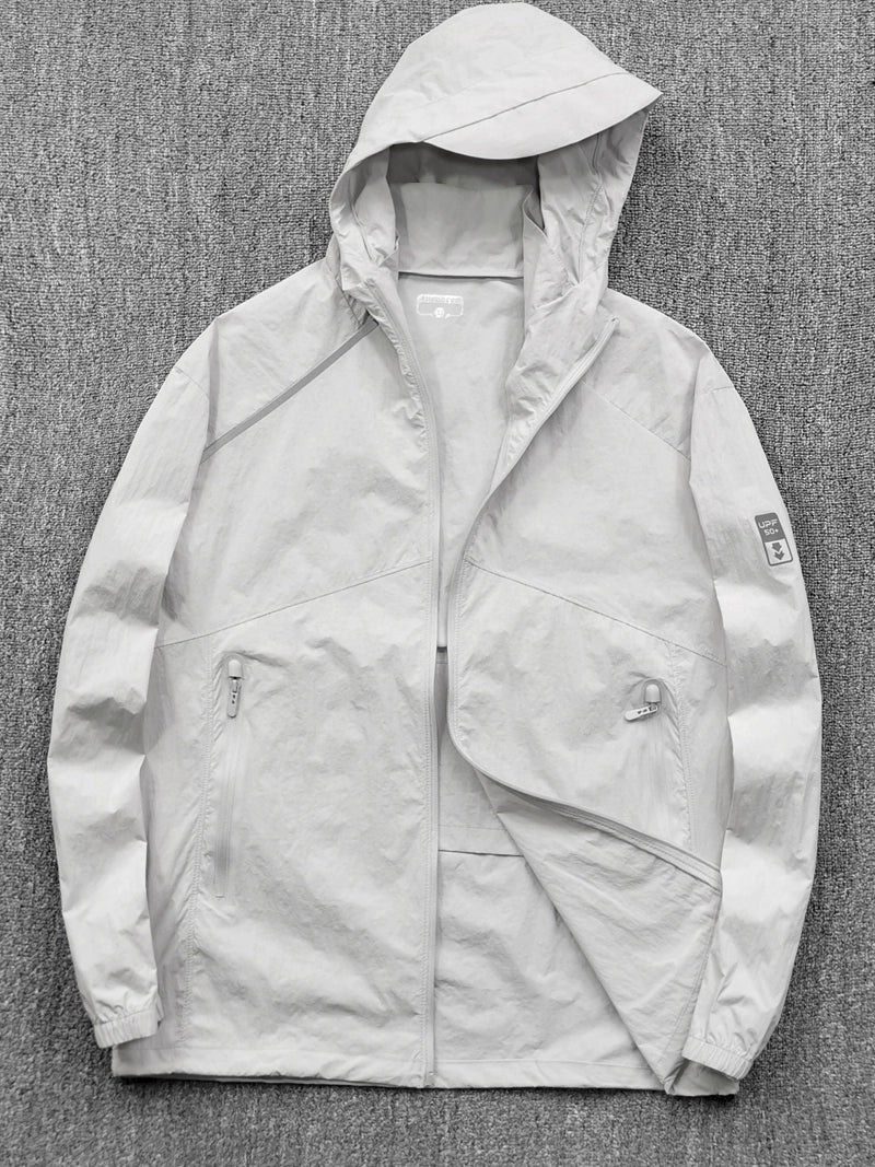 Air-cooled jackets, 2 fans, Three-level adjustment, breathable sunscreen, spring and summer, men and women, thin jackets and coats - Ciaespinoza.com