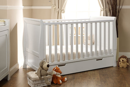 obaby lincoln sleigh cot bed