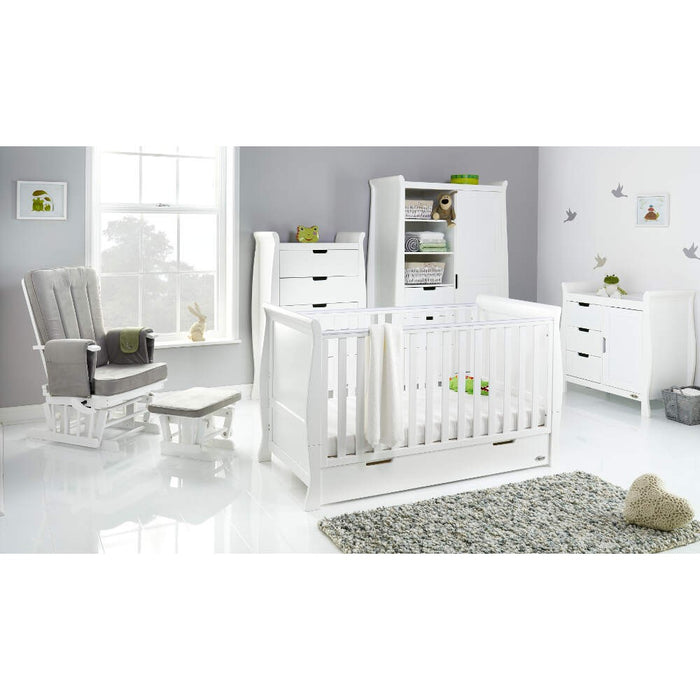 obaby stamford sleigh cot bed