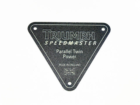 Triumph Motorcycle ID Plate