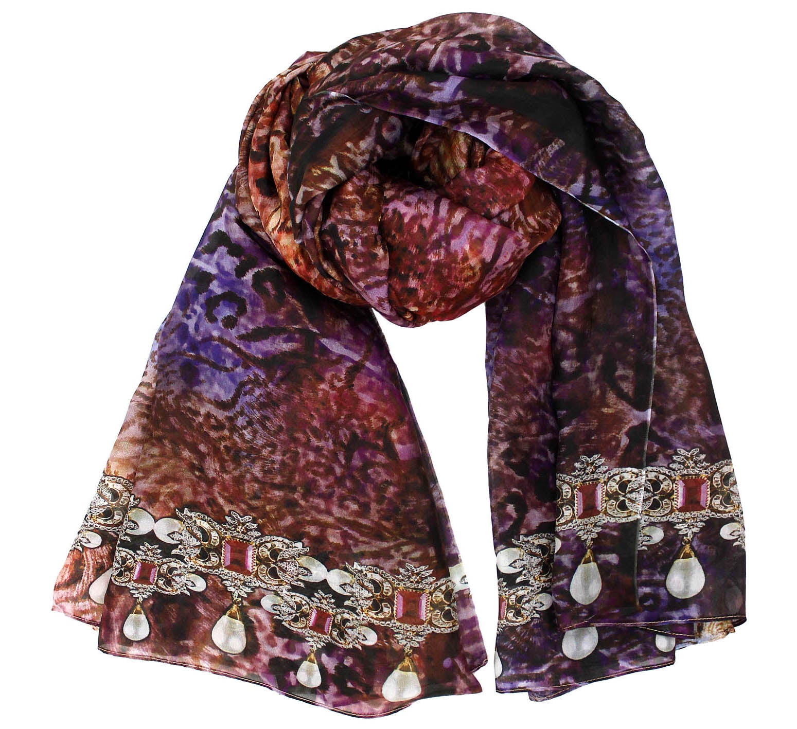 designer silk scarves