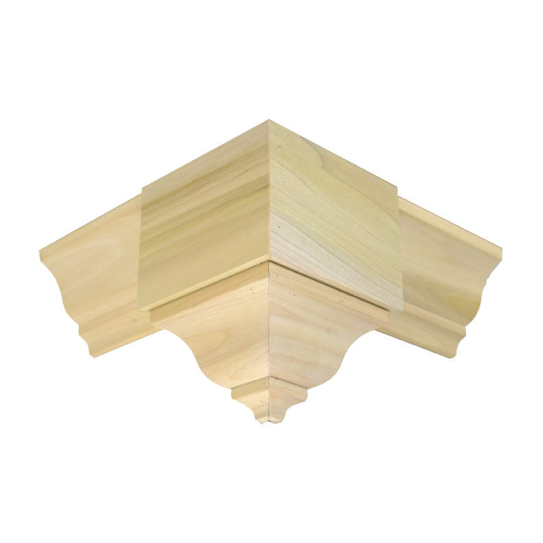 Hardwood Crown Molding Outside Corner Block EWCR63 4 3 4 In X 4 3 4 In   EWCR63 P1 2048x 