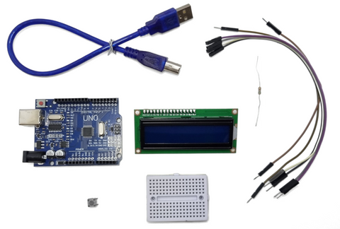 Arduino Jumpman game project guide LCD 16x2 I2C