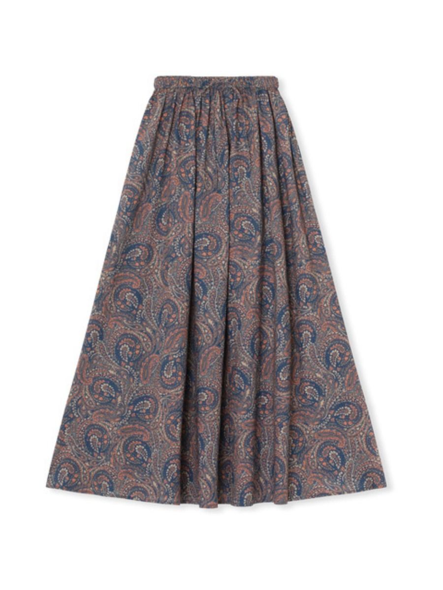 Mary Maxi Skirt 456 Amber Brown