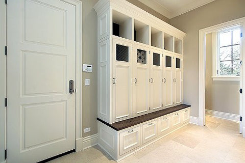 The rainy days of summer... can have your house in need of a Mudroom