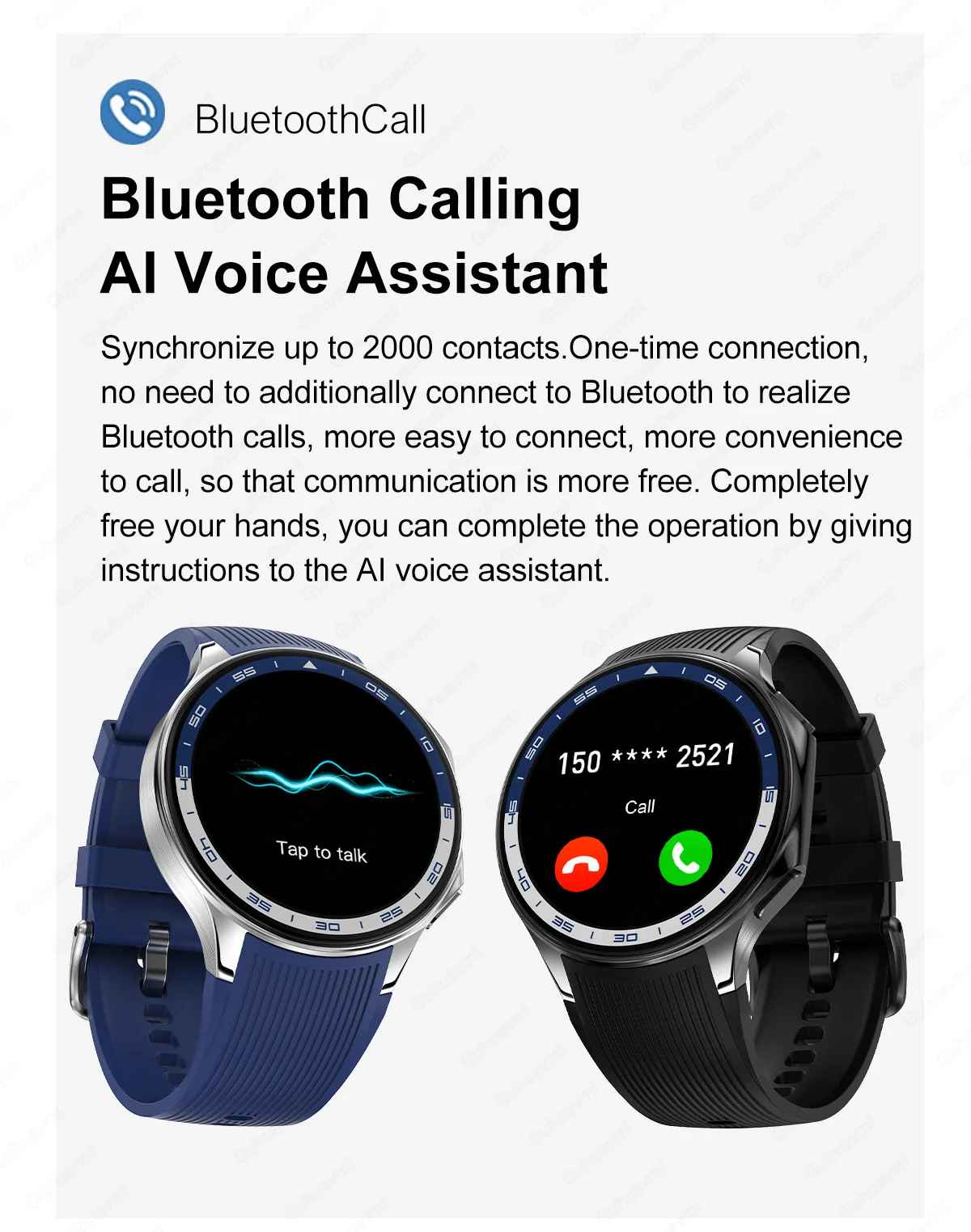 DT Advanced Smart watch with Health and Fitness Tracking, Bluetooth Calling - Waterproof and High-Resolution Display