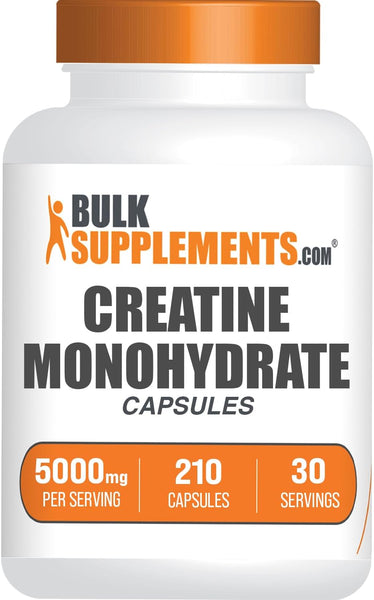 Bulk Supplements Creatine Capsules