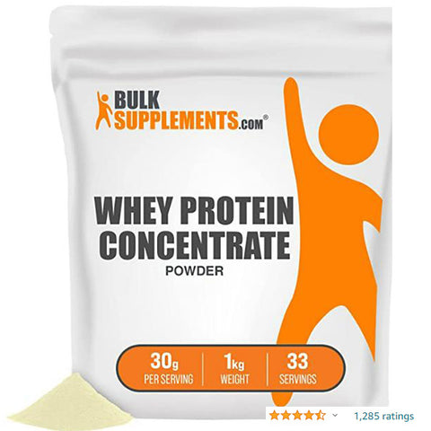 Bulk supplements unflavoured whey protein