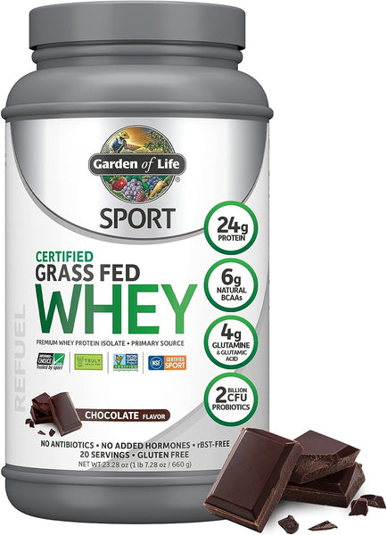 Garden of Life Organic Whey Protein Isolate Chocolate Flavour