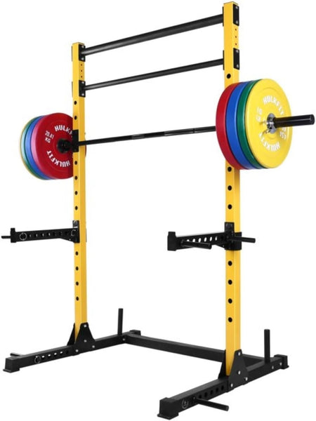 Hulk fit squat rack, yellow