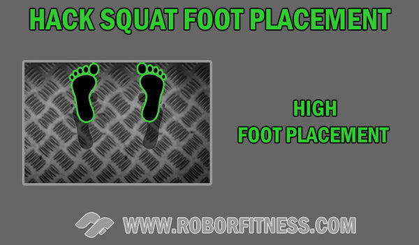 Hack Squat High Foot Placement