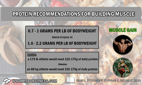 How much protein needed to build muscle