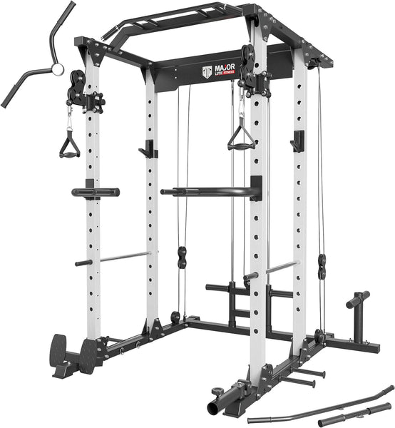 Major Lutie Squat Rack With Lat Pull Down