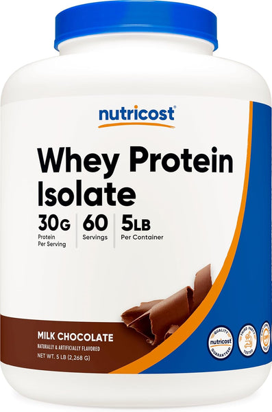 Nutricost Whey Protein Isolate Milk Chocolate flavour