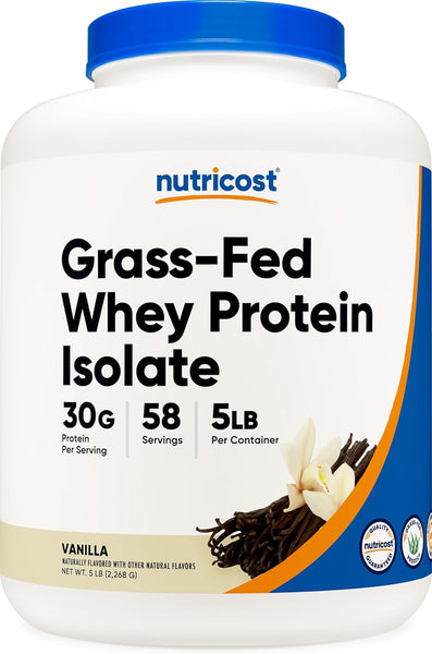 Nutricost grass fed whey protein